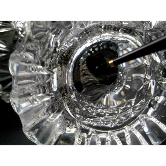 Hofbauer Byrdes Crystal Basket With Etched Birds - Picture 6 of 9